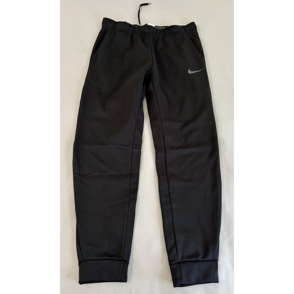 Nike Men's Joggers Sweatpants Sz Large Black Gym Training‎